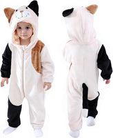 Cozy Animal Baby Romper